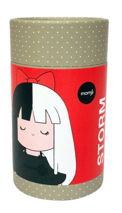 Storm figure by Luli Bunny, produced by Momiji. Packaging.