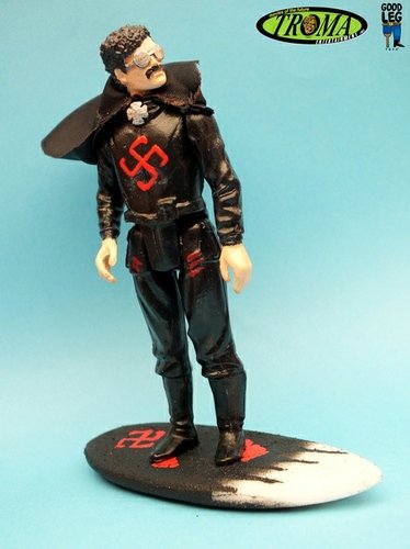 Surf Nazis Must Die! - Adolf, the Leader figure by Ralph Niese, produced by Goodleg Toys. Front view.