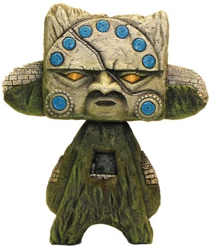 Tambo Inca (Inca Fort) figure by Kevin Gosselin. Front view.