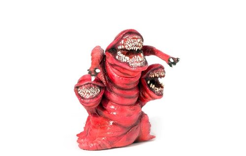 The Deadly Spawn - Painted Edition figure by John Dods, produced by Justin Ishmael (Self-Produced). Front view.