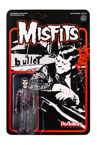 The Misfits - The Fiend (Bullet) figure by Super7, produced by Funko. Packaging.