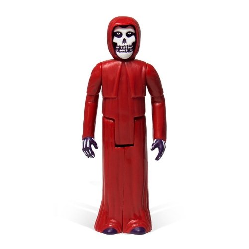 The Misfits - The Fiend (Crimson Red) figure by Super7, produced by Funko. Front view.