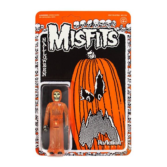 The Misfits - The Fiend (Halloween) figure by Super7, produced by Funko. Packaging.