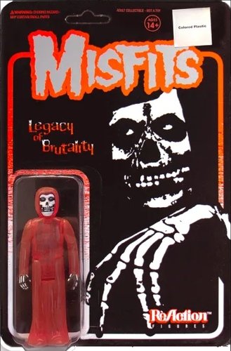 The Misfits - The Fiend (Legacy Of Brutality - Red Edition) figure by Super7, produced by Funko. Front view.