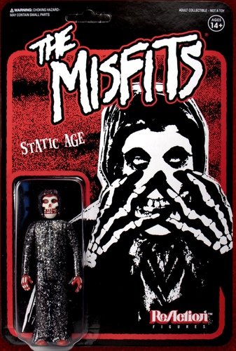The Misfits - The Fiend (Static Age) figure by Super7, produced by Funko. Front view.