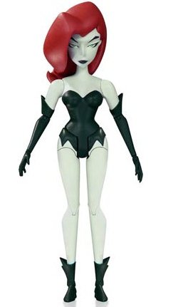 The New Batman Adventures Poison Ivy Action Figure figure by Bruce Timm, produced by Dc Collectibles. Front view.