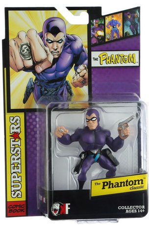 The Phantom figure, produced by Kasual Friday. Packaging.