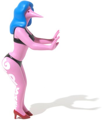 The Prostitute figure by Parra, produced by Adfunture. Side view.