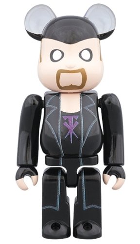 The Undertaker BE@RBRICK figure, produced by Medicom Toy. Front view.