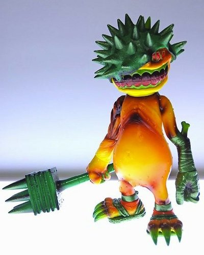 Thorn Ball-Man - 2nd Full Color Version figure by Thorn X Cure, produced by Cure. Front view.