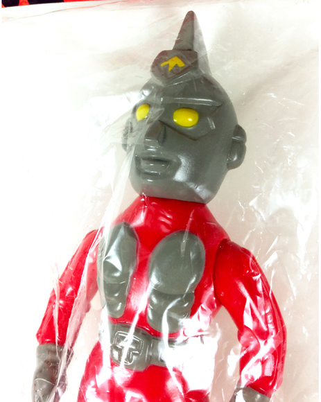 Thrashman (スラッシュマン) figure by Butanohana, produced by Gargamel. Detail view.