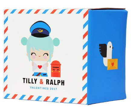 Tilly & Ralph figure by Momiji, produced by Momiji. Packaging.