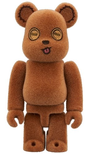 TIM & BOB BE@RBRICK 100% figure, produced by Medicom Toy. Front view.