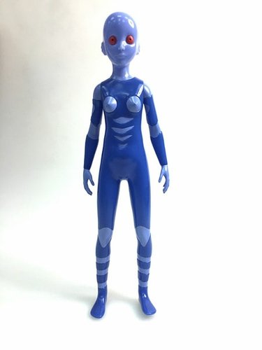 TIVA figure by Roland Topor, produced by Unbox Industries. Front view.