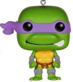 TMNT POP! Keychain - Donatello figure by Funko, produced by Funko. Front view.