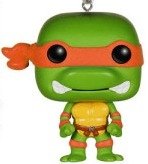 TMNT POP! Keychain - Michelangelo figure by Funko, produced by Funko. Front view.