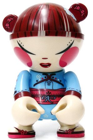 Jap Trexi figure by Bupla, produced by Play Imaginative. Front view.