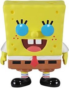 SpongeBob SquarePants figure by Nickelodeon, produced by Funko. Front view.