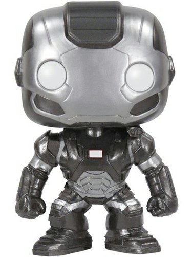 Iron Man 3 - War Machine figure by Marvel, produced by Funko. Front view.