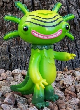 Chauskoskis Edition Wooper Looper (Scowl) figure by Gary Ham, produced by Super Ham Designs. Front view.