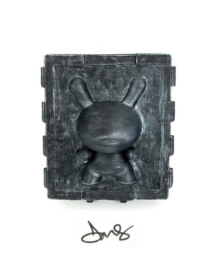 Dunny In Carbonite figure by Dms, produced by Custom. Front view.