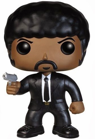 POP! Pulp Fiction - Jules figure, produced by Funko. Front view.