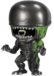 Alien - SDCC 2013 figure, produced by Funko. Front view.