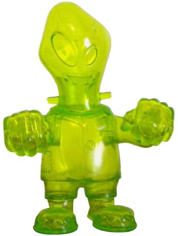FrankenGhost - Super7 - Luckybag figure by Brian Flynn, produced by Secret Base. Front view.