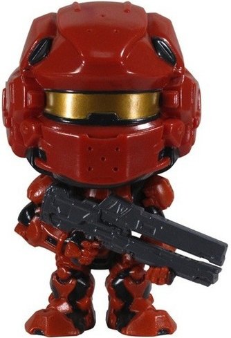Spartan Warrior (Red) figure by Funko, produced by Funko. Front view.