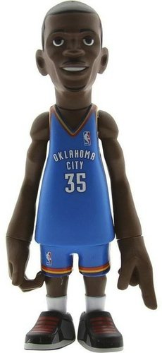Kevin Durant - Road Jersey figure by Coolrain, produced by Mindstyle. Front view.