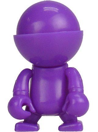 Trexi Neon (Purple) figure, produced by Play Imaginative. Front view.