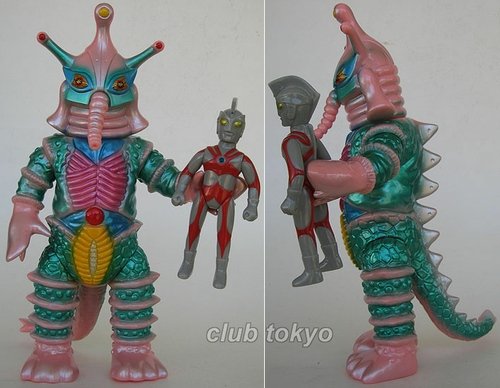 Hipporito Seijin Pink(Beam) figure by Yuji Nishimura, produced by M1Go. Front view.
