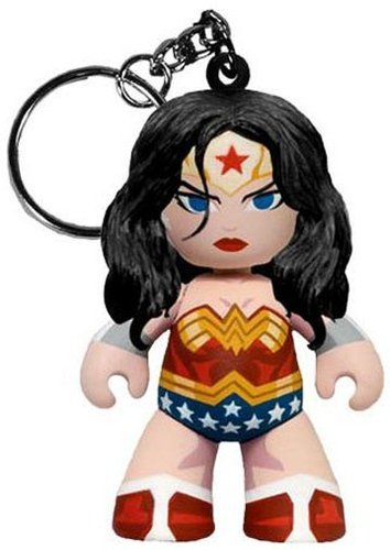 Wonder Woman Mez-Itz Keychain - SDCC 11 figure by Dc Comics, produced by Mezco Toyz. Front view.