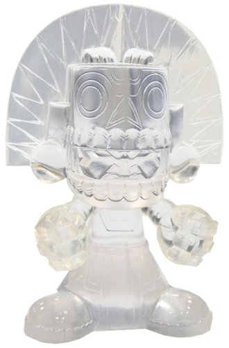 Mystery Mictlan - Subscriber Exclusive  figure by Jesse Hernandez, produced by Kuso Vinyl. Front view.