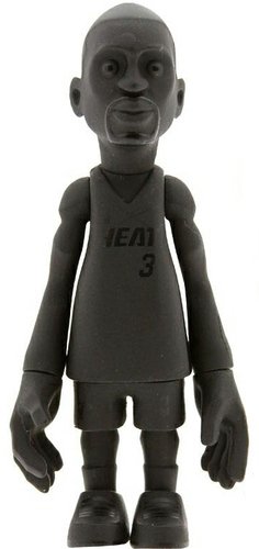 Dwayne Wade - Black (Chase) figure by Coolrain, produced by Mindstyle. Front view.
