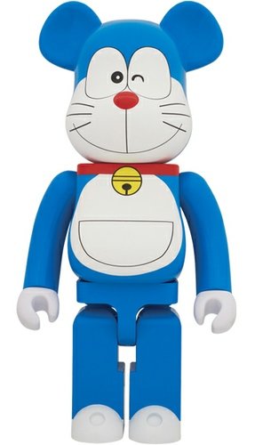 Doraemon Be@rbrick 1000% figure by Fujiko Pro Shogakukan, produced by Medicom Toy. Front view.