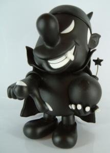 M Size Devil Bomber - Black figure by Twim, produced by Twim. Front view.
