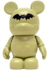 Glow Bat figure by Dan Howard , produced by Disney. Front view.