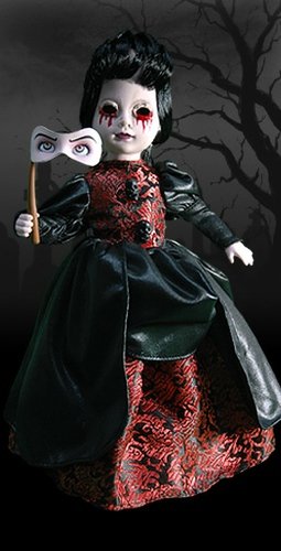 Isabel figure by Ed Long & Damien Glonek, produced by Mezco. Front view.