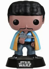 Lando Calrissian POP! figure by Lucasfilm Ltd., produced by Funko. Front view.