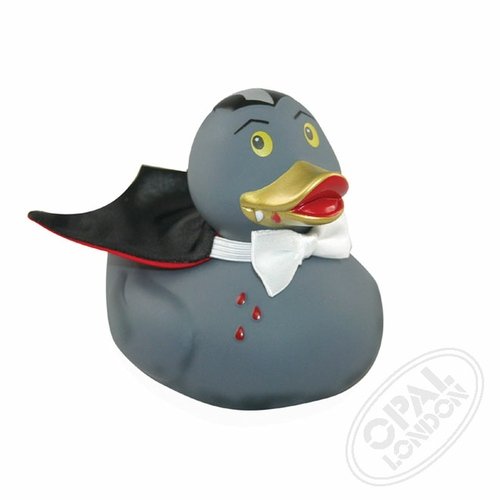 Quackers - Count ducula figure, produced by Opal London. Front view.