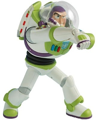 Buzz Lightyear UDF No.131 figure by Disney X Pixar, produced by Medicom Toy. Front view.