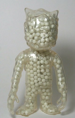 Ekitai Chojin Popsoda - Clear w/ GID BBs figure by Realxhead, produced by Realxhead. Front view.