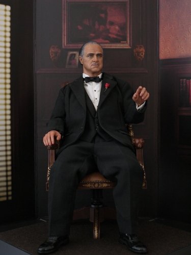 DON VITO Charity Auction Limited Edition figure, produced by Hot Toys. Front view.