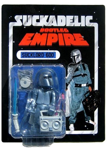 Sucklord 600 - Silver Edition figure by Sucklord, produced by Suckadelic. Front view.