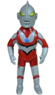 Fake Ultraman (にせウルトラマン) figure by Butanohana, produced by Butanohana. Front view.