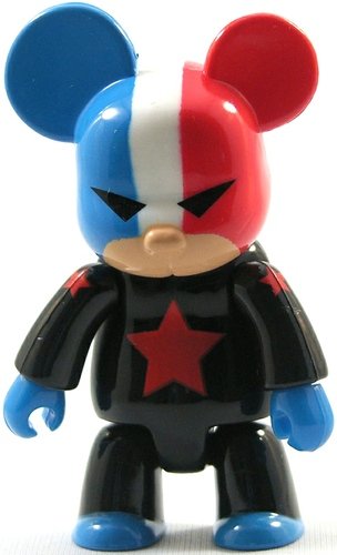 Captain America 2 figure by Toy2R, produced by Toy2R. Front view.