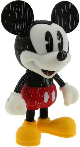 Mickey Mouse - Vintage figure by Disney, produced by Play Imaginative. Front view.