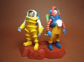 Mini Mars Gunners figure by United Planet (Mak Siu Fung & Colan Ho). Front view.