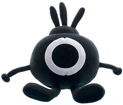 Patapon Plush figure by Rolito, produced by Medicom Toy. Front view.